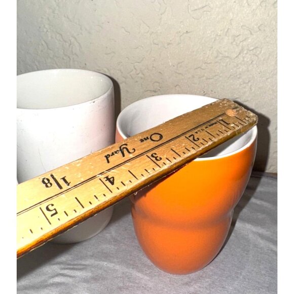 Starbucks Coffee Mug Set Of 3 - Fresh Roasted Logo 12oz Tall & Orange Tumbler - Picture 13 of 14